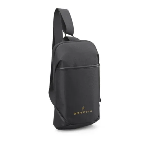 Smartix Premium Urban Nomad Sling Bag - Black